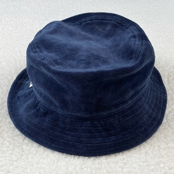 RUSSELL ATHLETIC • Navy Blue Terrorbird Media Terry Cloth Bucket Hat - Picture 3 of 16
